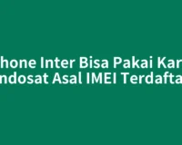 iPhone Inter Bisa Pakai Kartu Indosat Asal IMEI Terdaftar